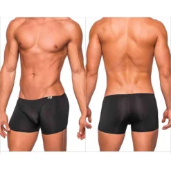 Caleçon Sexy Noir Boxer Seamless Sleek - Male Power 5 Caleçon Sexy Noir Boxer Seamless Sleek - Male Power -Erotikartikel Verkaufe 22984