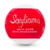 Boule De Bain Avec Phéromones Sexylicious Bath Bomb - Obsessive