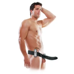 Godemichet Creux Vibrant Noir 8" - Pipedream -Erotikartikel Verkaufe 2901