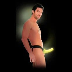 Gode Ceinture Creux Fluorescent Glow In The Dark - Pipedream