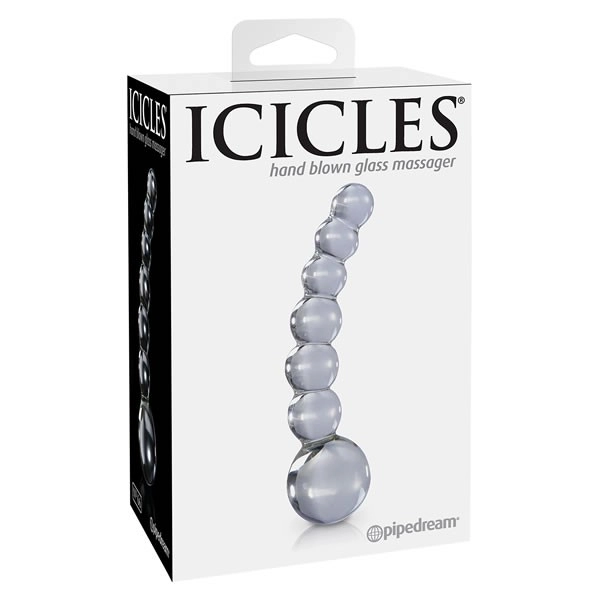 Dildo Anal En Verre - Icicles N°66 4 Dildo Anal En Verre - Icicles N°66 – Image 2