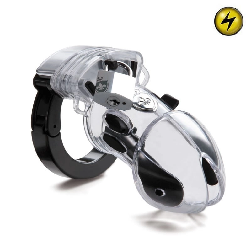 Cage De Chasteté Public Enemy No 1 Clear - Mystim 3 Cage De Chasteté Public Enemy No 1 Clear - Mystim