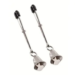 Pinces à Tétons Spartacus Avec Clochettes Type Brucelles