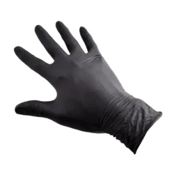 Gants En Latex Noirs 100pcs.