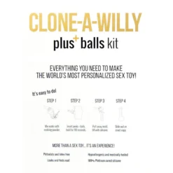 Clone-A-Willy Clone A Willy - Kit Moulage Pénis Et Testicules -Erotikartikel Verkaufe 5522