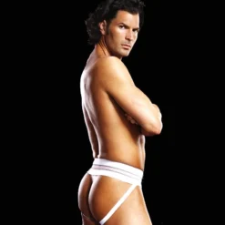 Jockstrap Blanc - Blue Line -Erotikartikel Verkaufe 7325