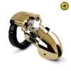 Cage De Chasteté Public Enemy No 1 Gold - Mystim -Erotikartikel Verkaufe 7574