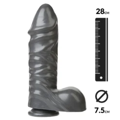 Énorme Gode 28cm Ballistic - American Bombshell Doc Johnson