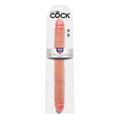 Double Dong Réaliste Beige Large - King Cock 16" -Erotikartikel Verkaufe 8270