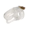 Cage De Chasteté Penis Cage Clear S - Malesation