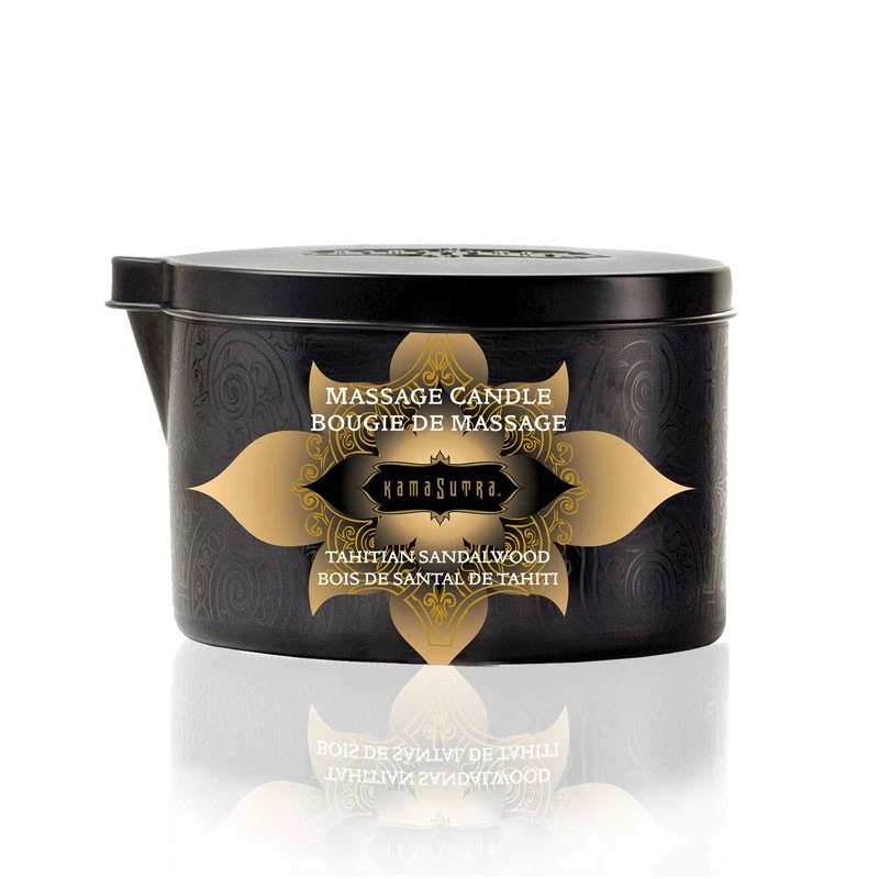 Bougie De Massage Kamasutra Bois De Sental De Tahiti 170gr 3 Bougie De Massage Kamasutra Bois De Sental De Tahiti 170gr