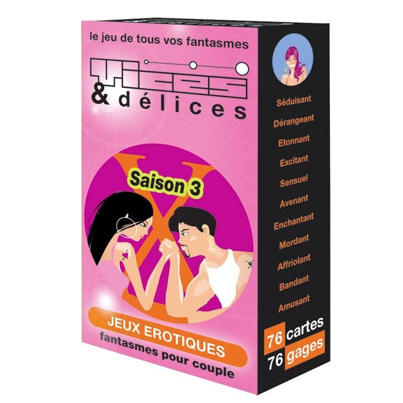 Vices & Délices Saison 3 - Jeux De Cartes Coquins 4 Vices & Délices Saison 3 - Jeux De Cartes Coquins – Image 2