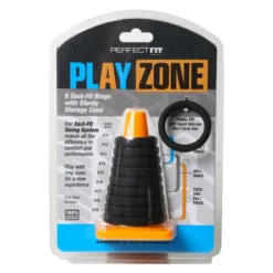 Play Zone Kit Cockring Extensible (9 Anneaux) - Perfect Fit -Erotikartikel Verkaufe 9662