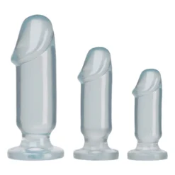 Plug Anal Starter Kit Clear - Doc Johnson